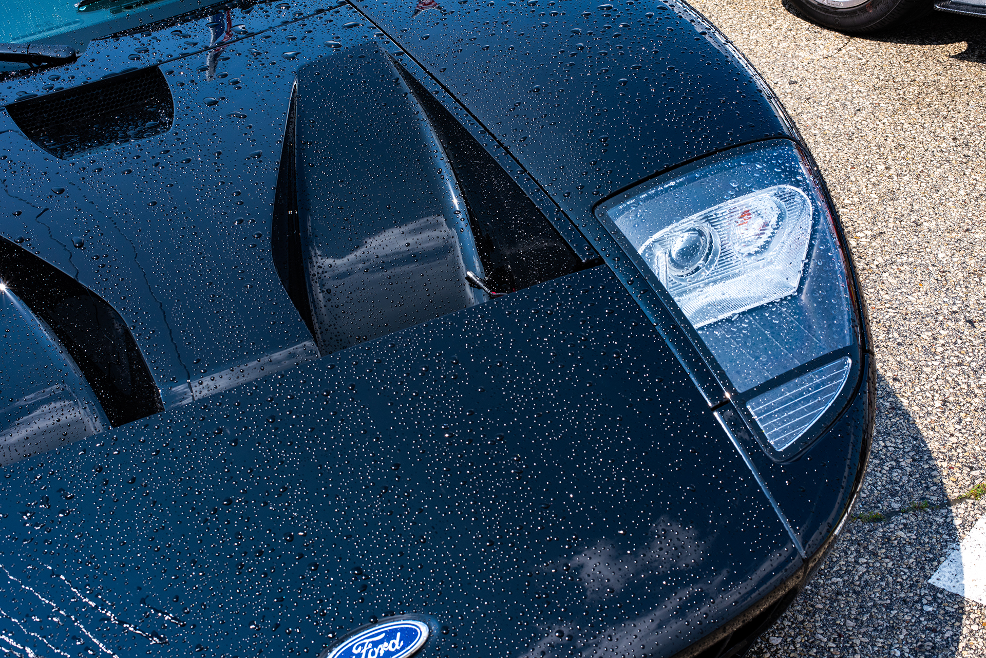 Post rain Ford GT